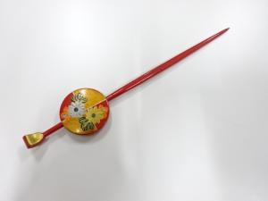 アンティーク　漆塗り蒔絵　簪